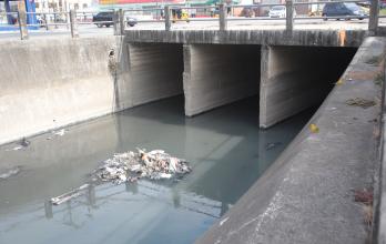 canal de aguas lluvias Guayaquil
